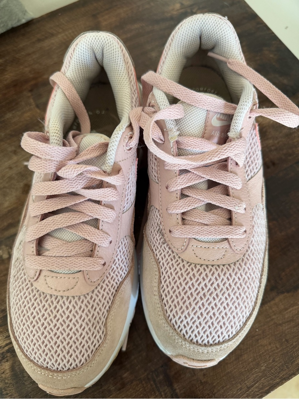 Nike Air Max SYSTM “Barely Rose / Pink Oxford” women’s shoe, size US 7.